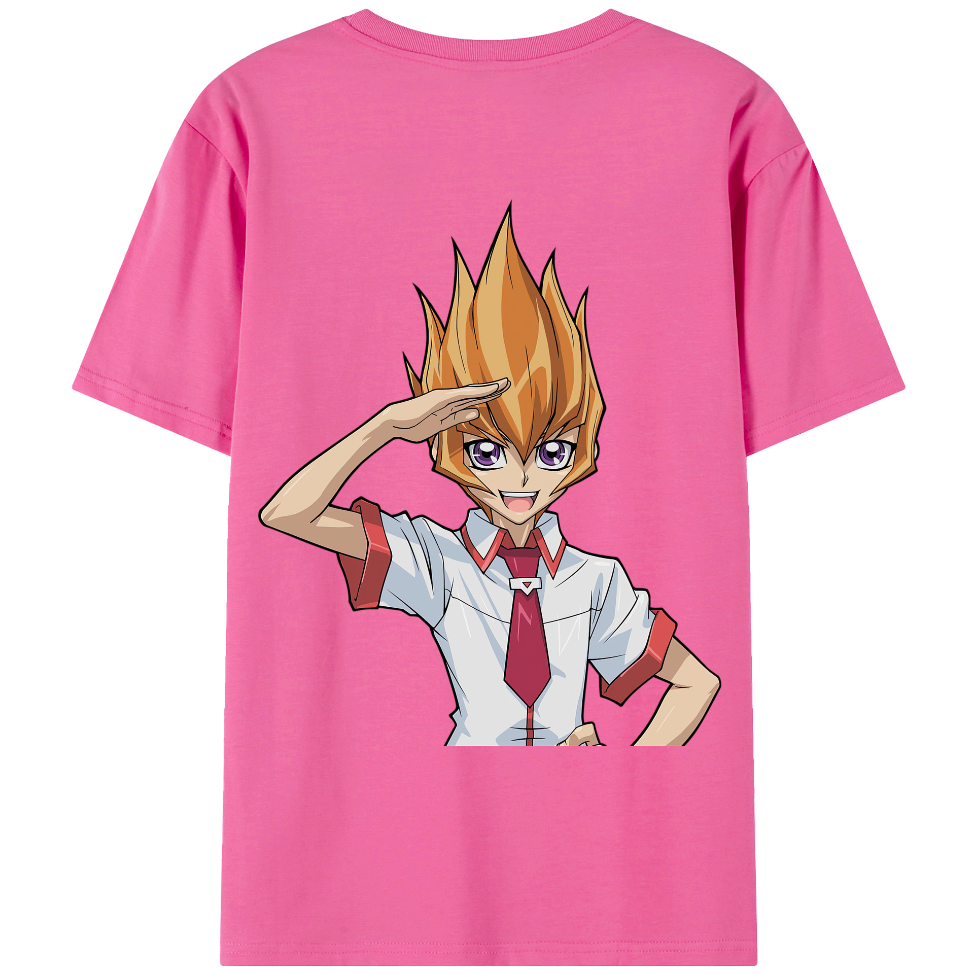 （画像用） 遊☆戯☆王 Yu-Gi-Oh! レディース半袖Tシャツ(バックプリント)